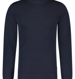 Saint Steve Ben Knit Mockneck Dark Navy