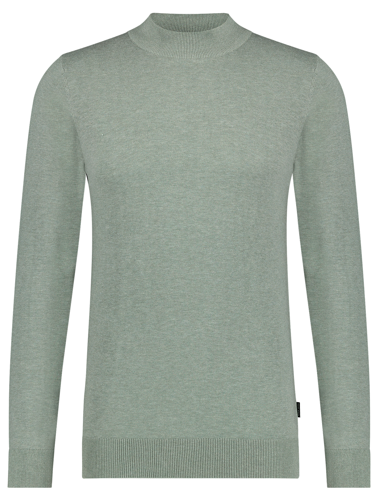 Saint Steve Saint Steve Ben Knit Mockneck Green Mist Melange