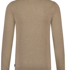 Saint Steve Ben Knit Mockneck Taupe Melange