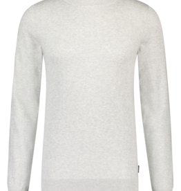 Saint Steve Ben Knit Mockneck White Melange