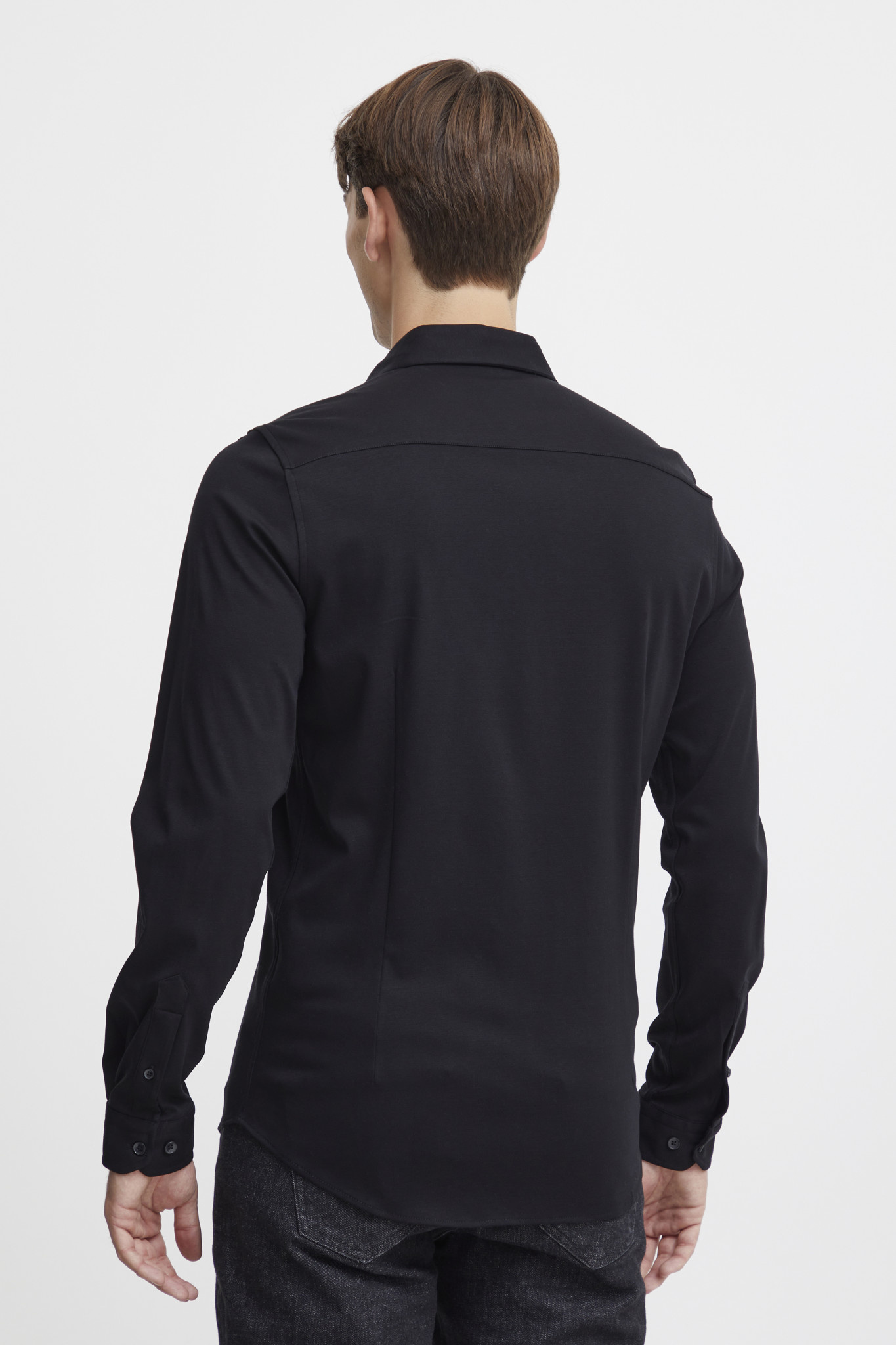 Casual Friday Casual Friday 20504841 Arthur L/S Jersey Shirt Black