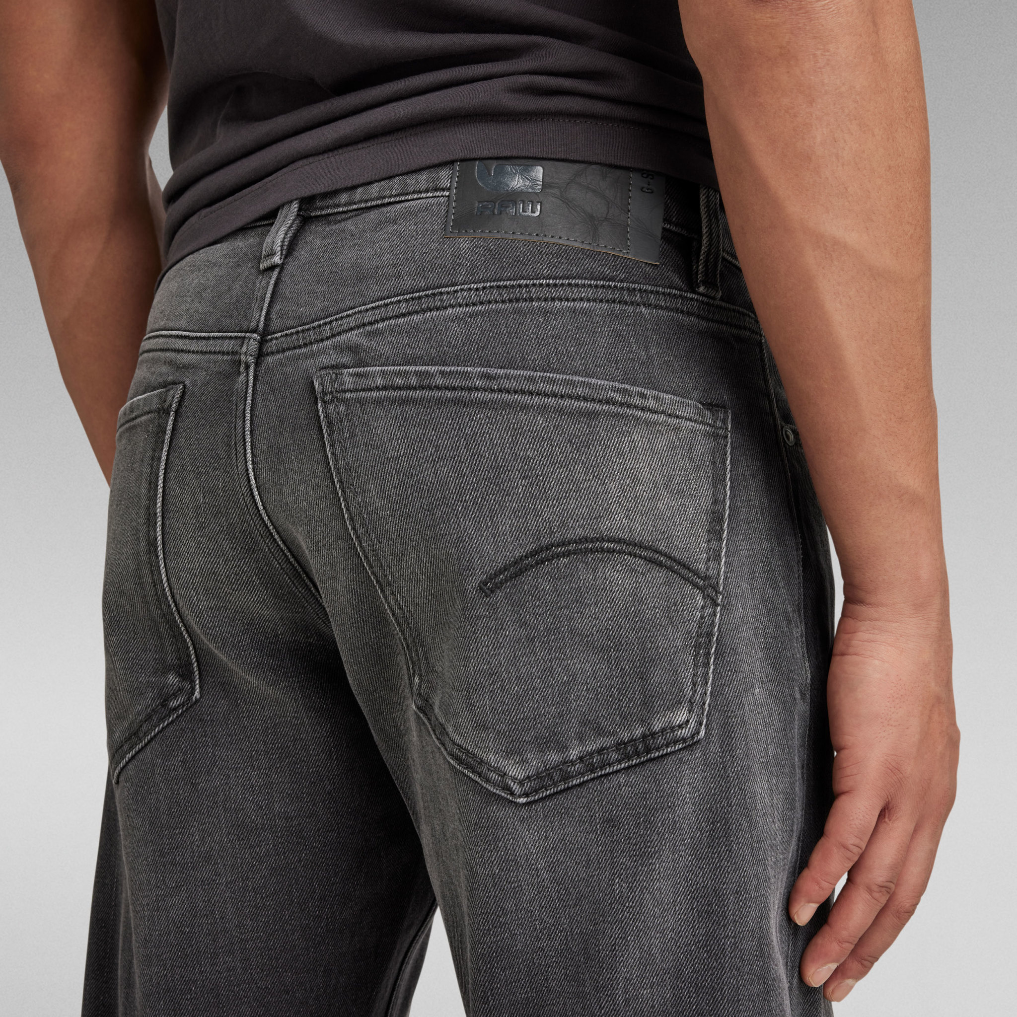 G-Star Mosa Straight D23692-B479-G108 Worn In Black Moon