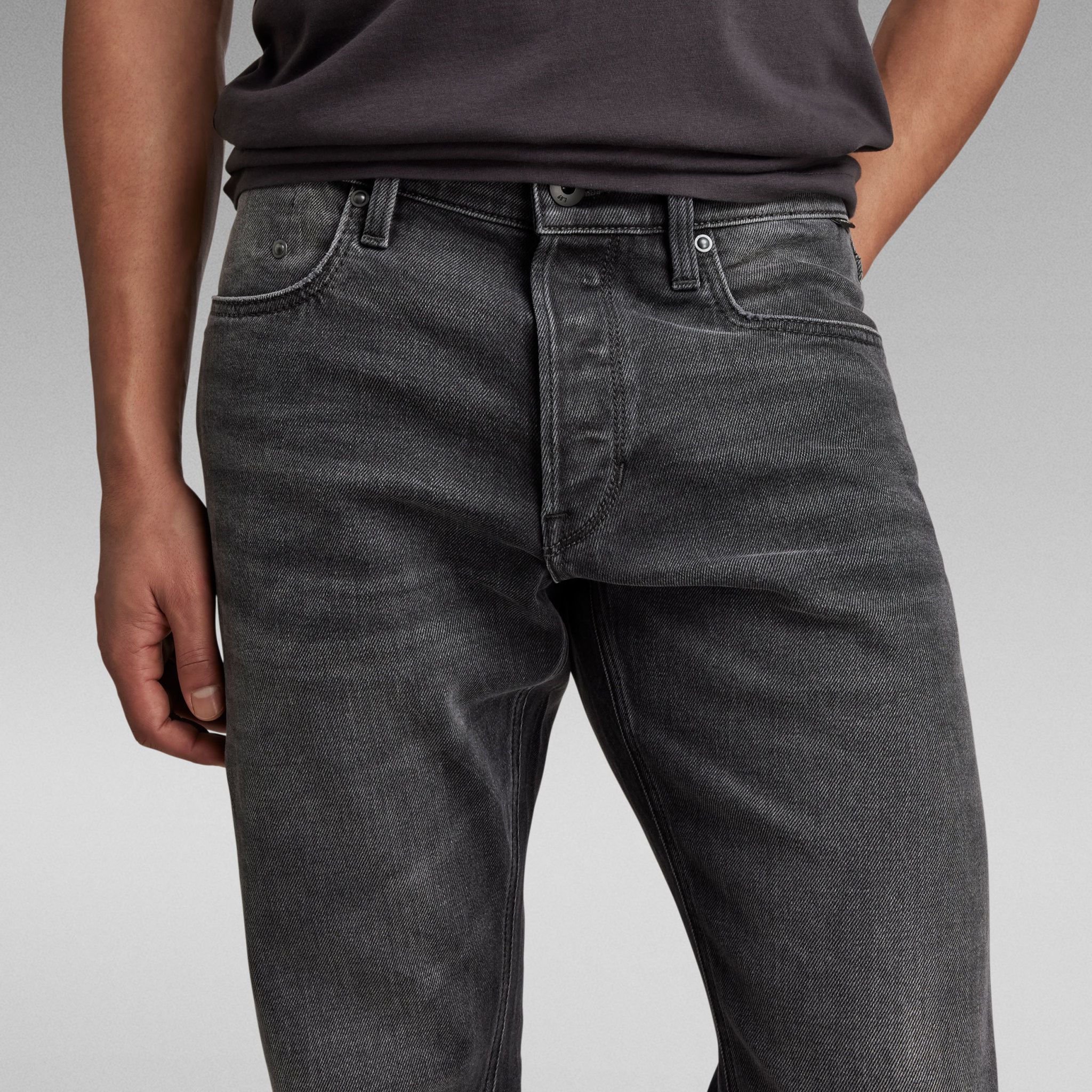 G-Star Mosa Straight D23692-B479-G108 Worn In Black Moon