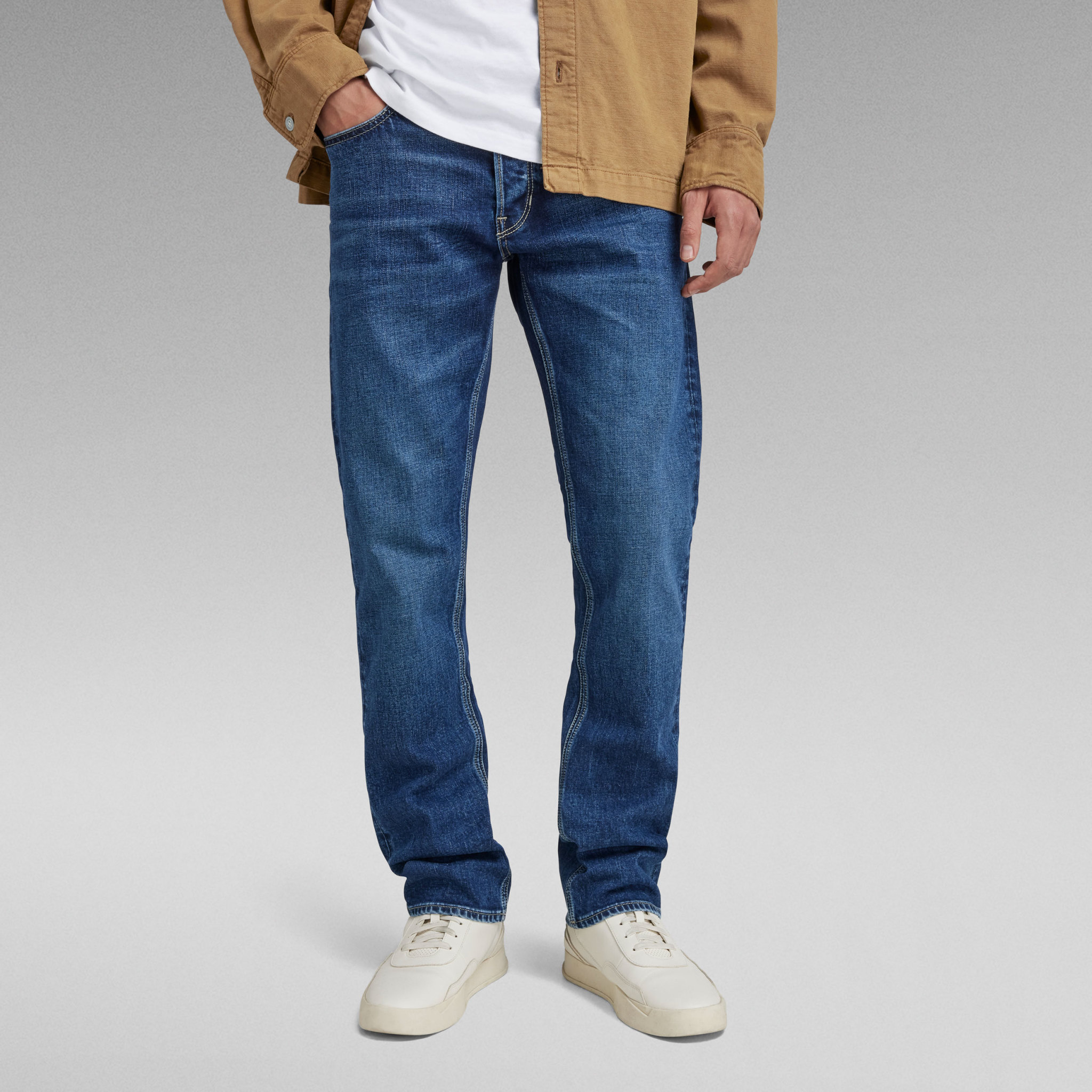 G-Star Mosa Straight D23692-C052-G119 Faded Atlantic Ocean