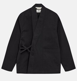 Anerkjendt Jesper Kimono Overshirt 901419 Caviar