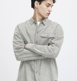 Casual Friday 20505037 August Linen Overshirt Vetiver