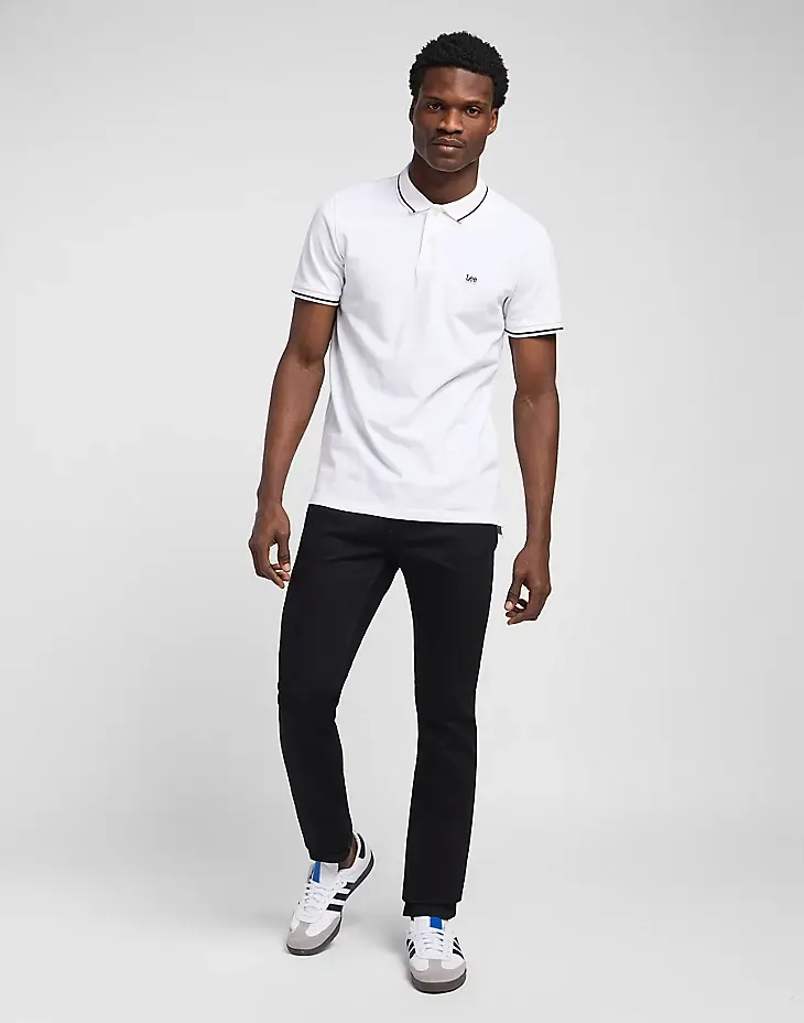 Lee Lee Luke Slim Tapered Fit Clean Black