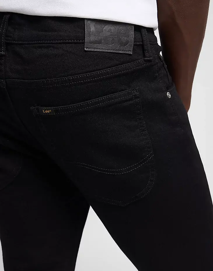 Lee Lee Luke Slim Tapered Fit Clean Black