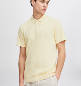 Casual Friday 20505091 Karl Structured Knit Polo Bleached Sand