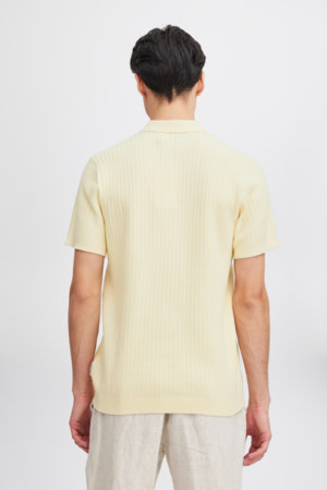 Casual Friday Casual Friday 20505091 Karl Structured Knit Polo Bleached Sand