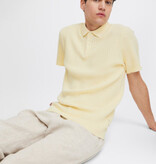 Casual Friday Casual Friday 20505091 Karl Structured Knit Polo Bleached Sand