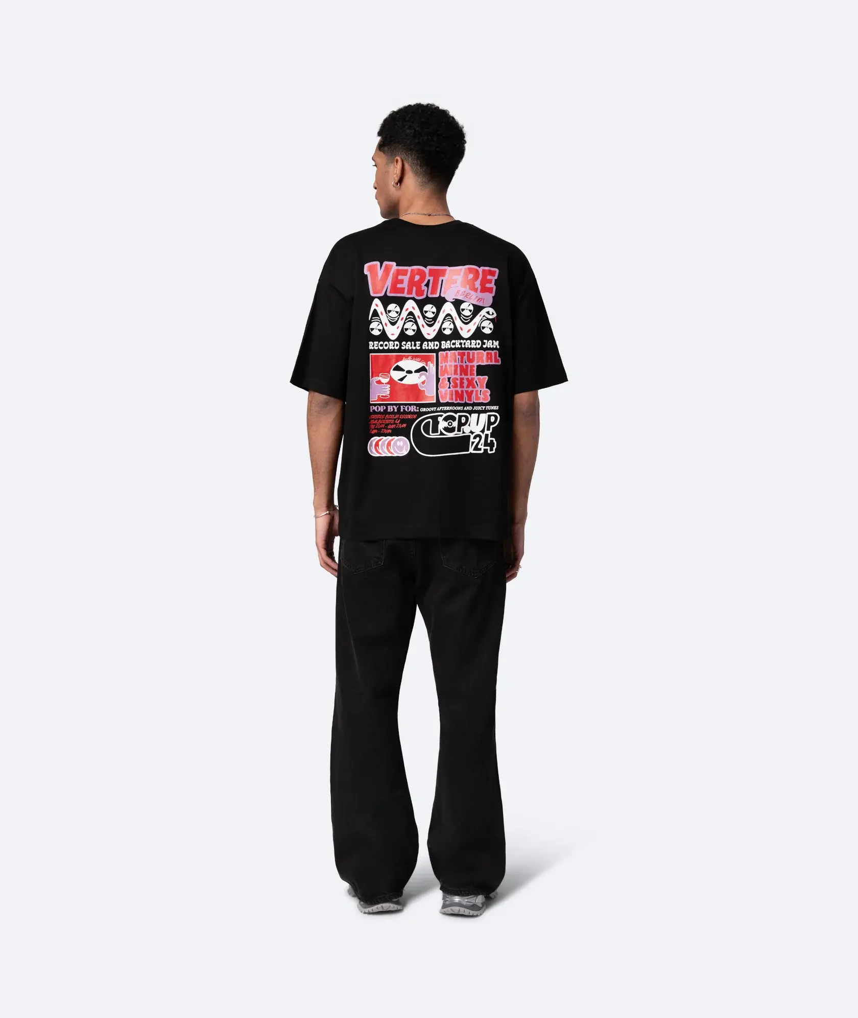 Vertere Vertere Record Sale Tee Black