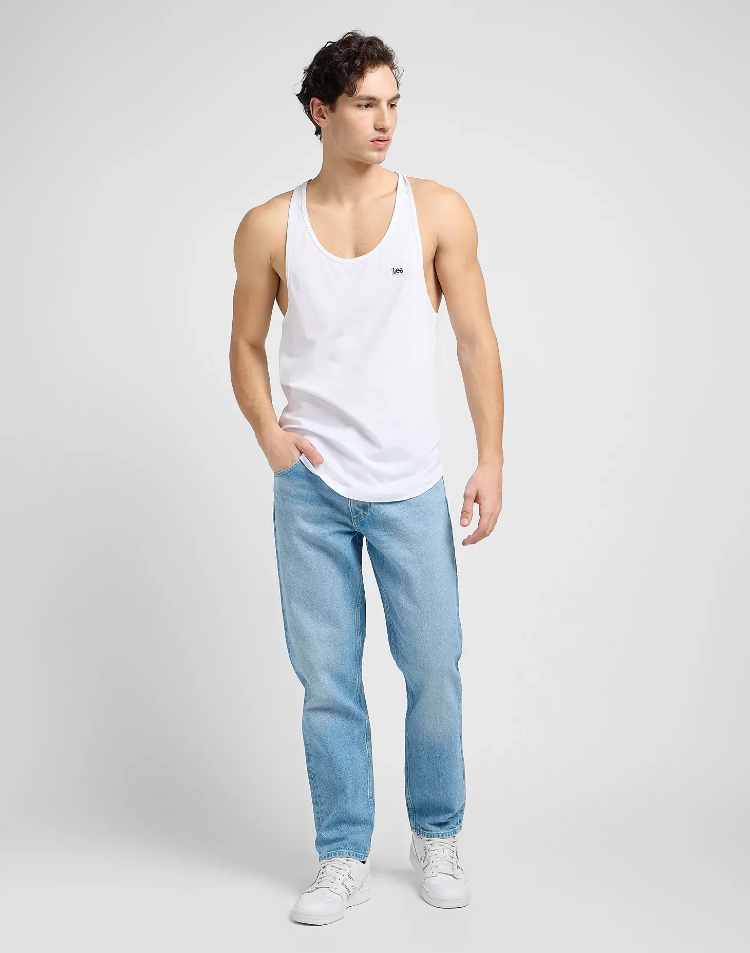 Lee Lee Oscar Loose Tapered Sundaze Blue