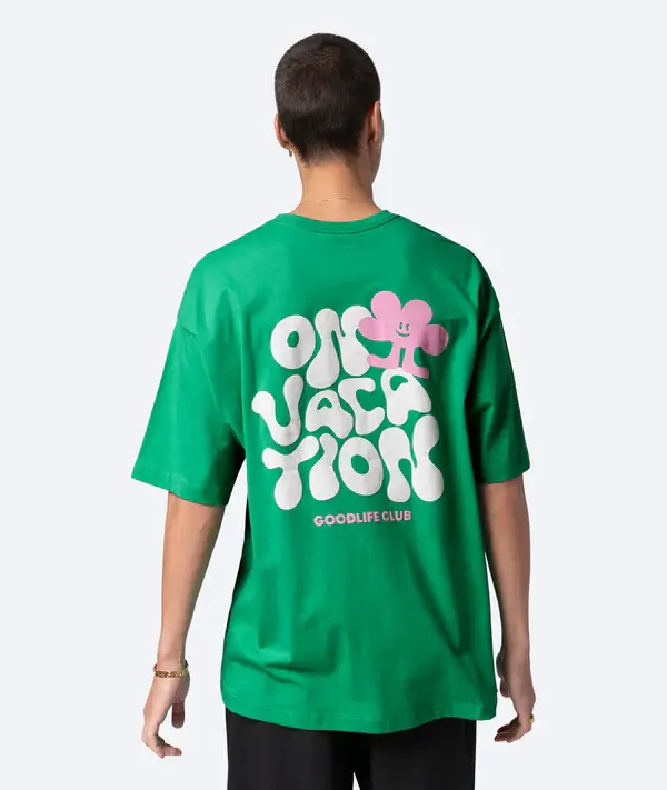 On Vacation On Vacation Goodlife Club Tee Mint Leaf