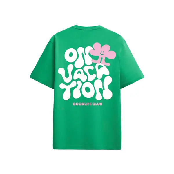 On Vacation On Vacation Goodlife Club Tee Mint Leaf