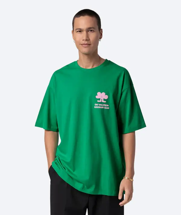 On Vacation On Vacation Goodlife Club Tee Mint Leaf