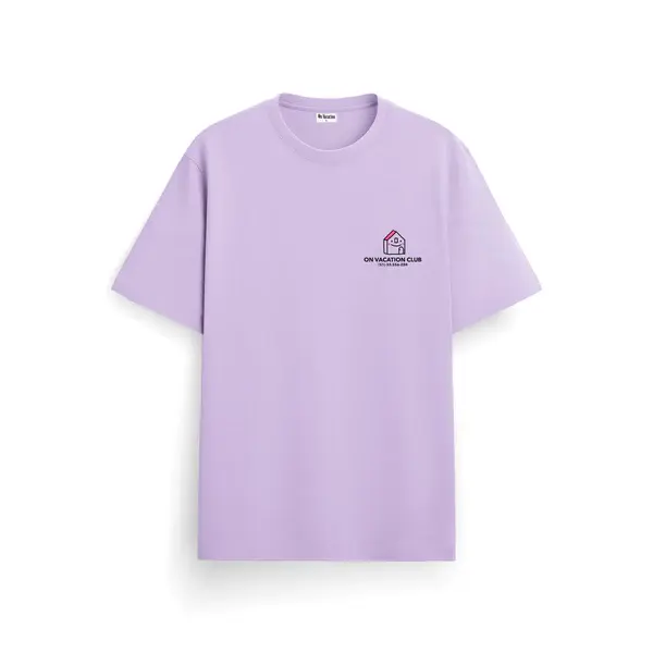 On Vacation On Vacation Mi Casa Tee Light Purple