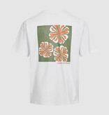 Minimum Minimum Lono 3420 Tee White Epsom Green Print