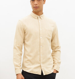 Nowadays NOS031 Soft Brushed Shirt Almond Milk