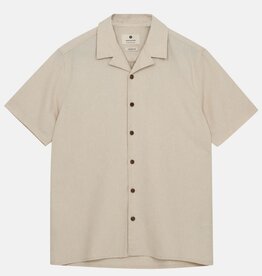 Anerkjendt 901526 Leo Cotton/Linen Shirt Brown Rice