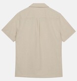 Anerkjendt Anerkjendt 901526 Leo Cotton/Linen Shirt Brown Rice