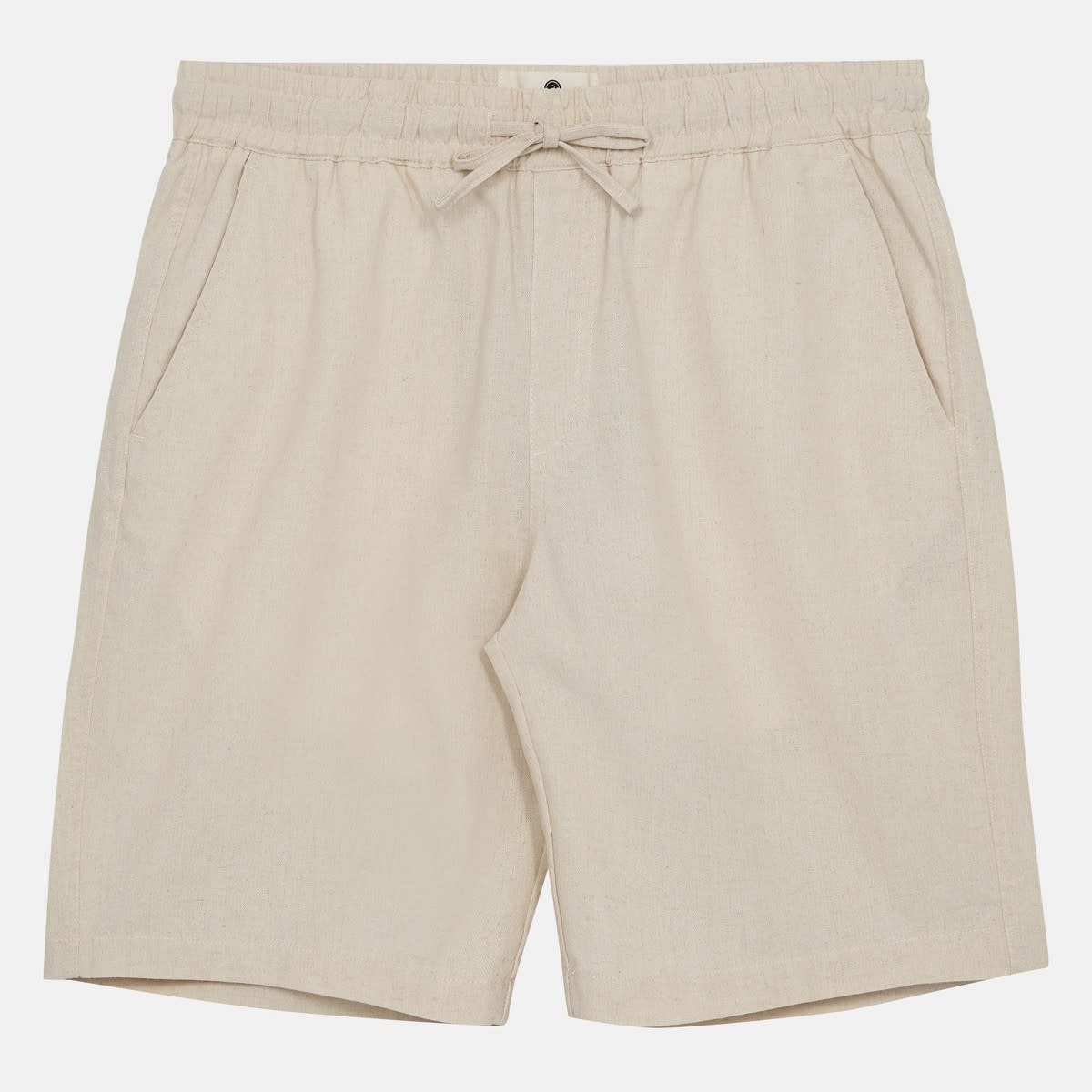 Anerkjendt Anerkjendt 901531 James Cotton/Linen Short Brown Rice