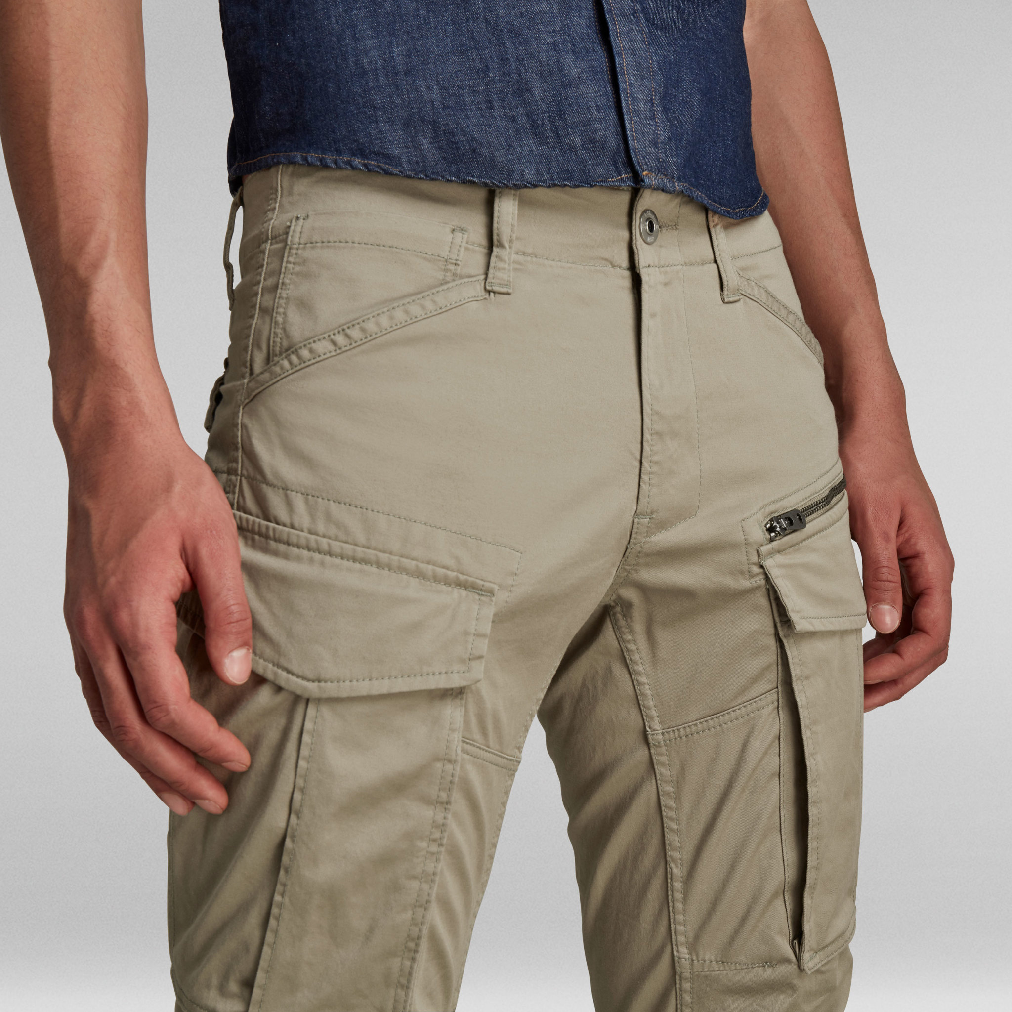 G-Star Rovic Zip 3D D02190-5126-239 Regular Tapered Dune Sand