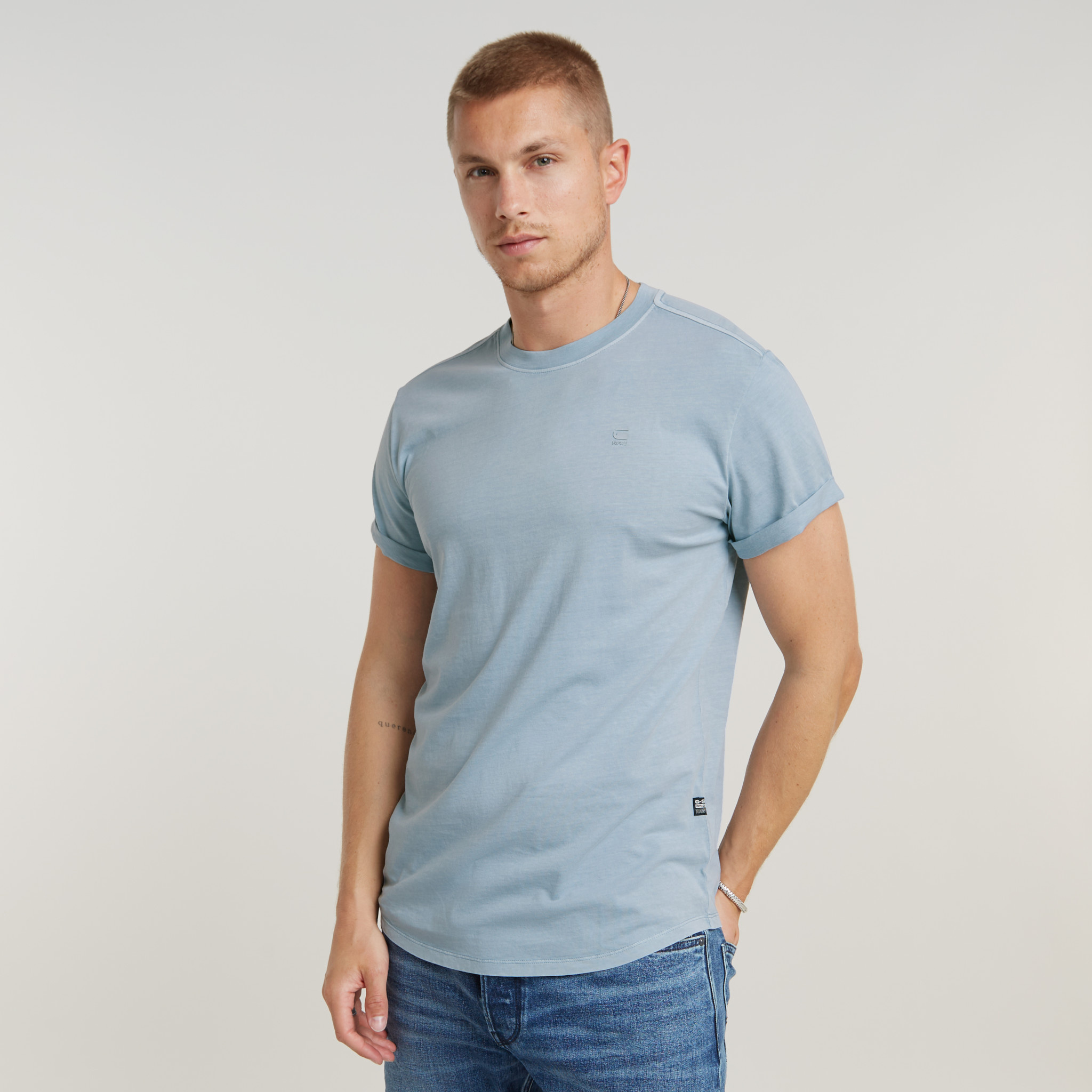 G-Star G-Star Lash R Relaxed Tee Faze Blue GD