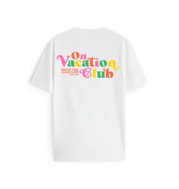 On Vacation On Vacation Enjoy Tee White