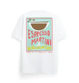 On Vacation On Vacation Espresso Martini Tee White