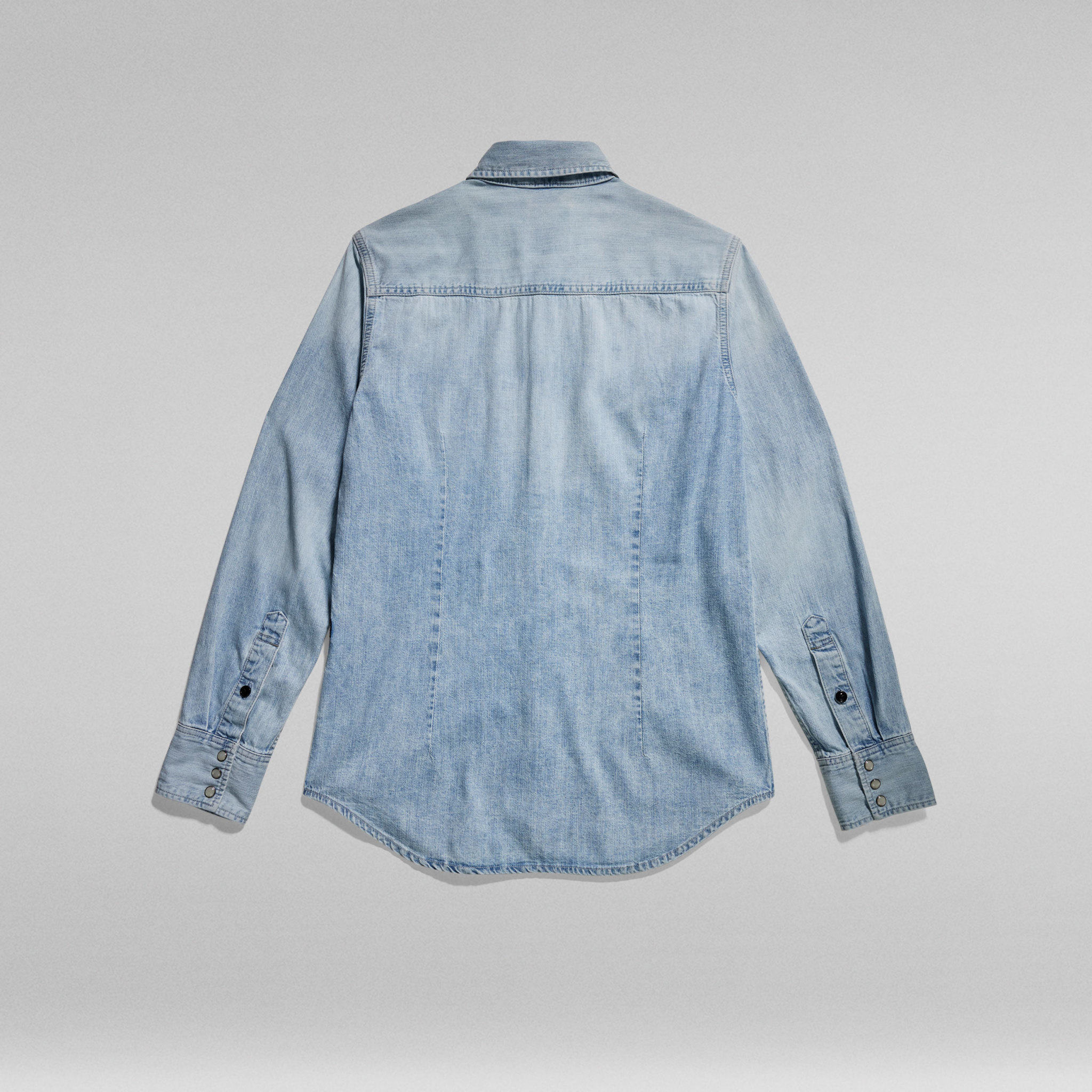 G-Star G-Star Slim Denim Shirt Sun Faded Blue Mist