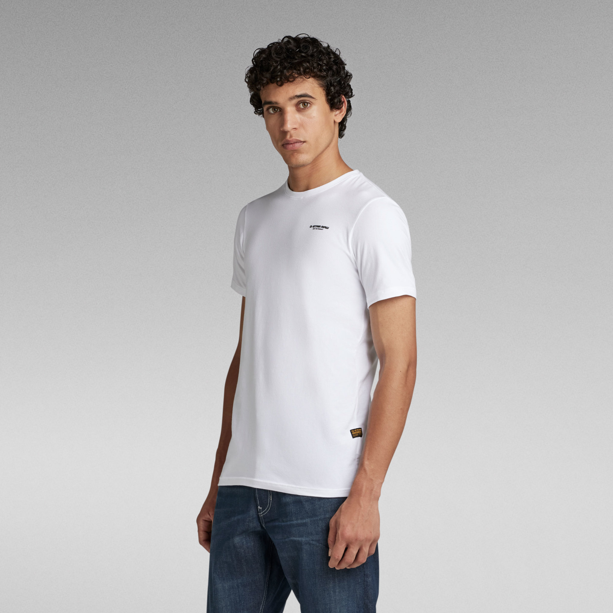 G-Star G-Star Slim Base R Tee S/S White