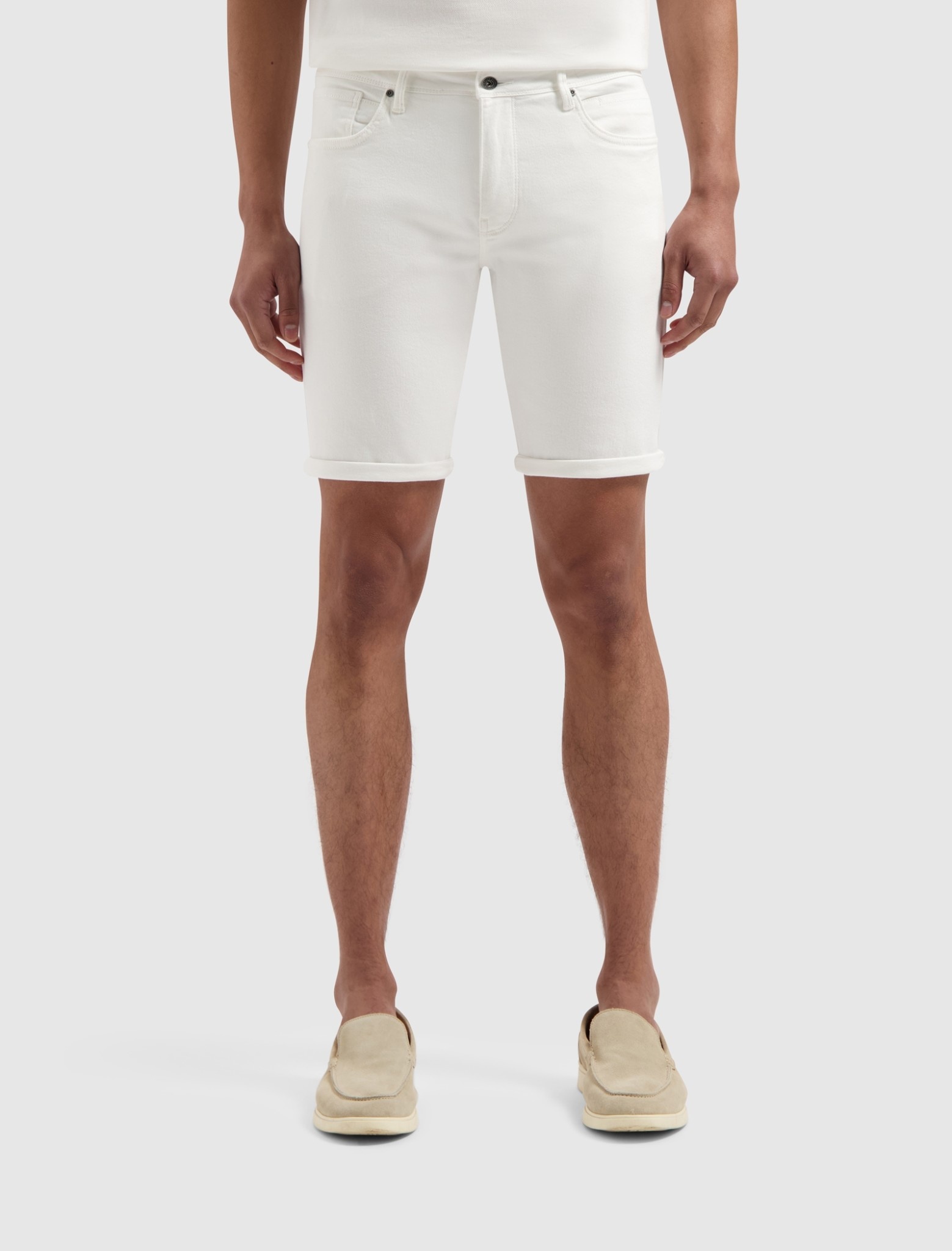 Pure Path Pure Path The Steve W1276 Short Denim White