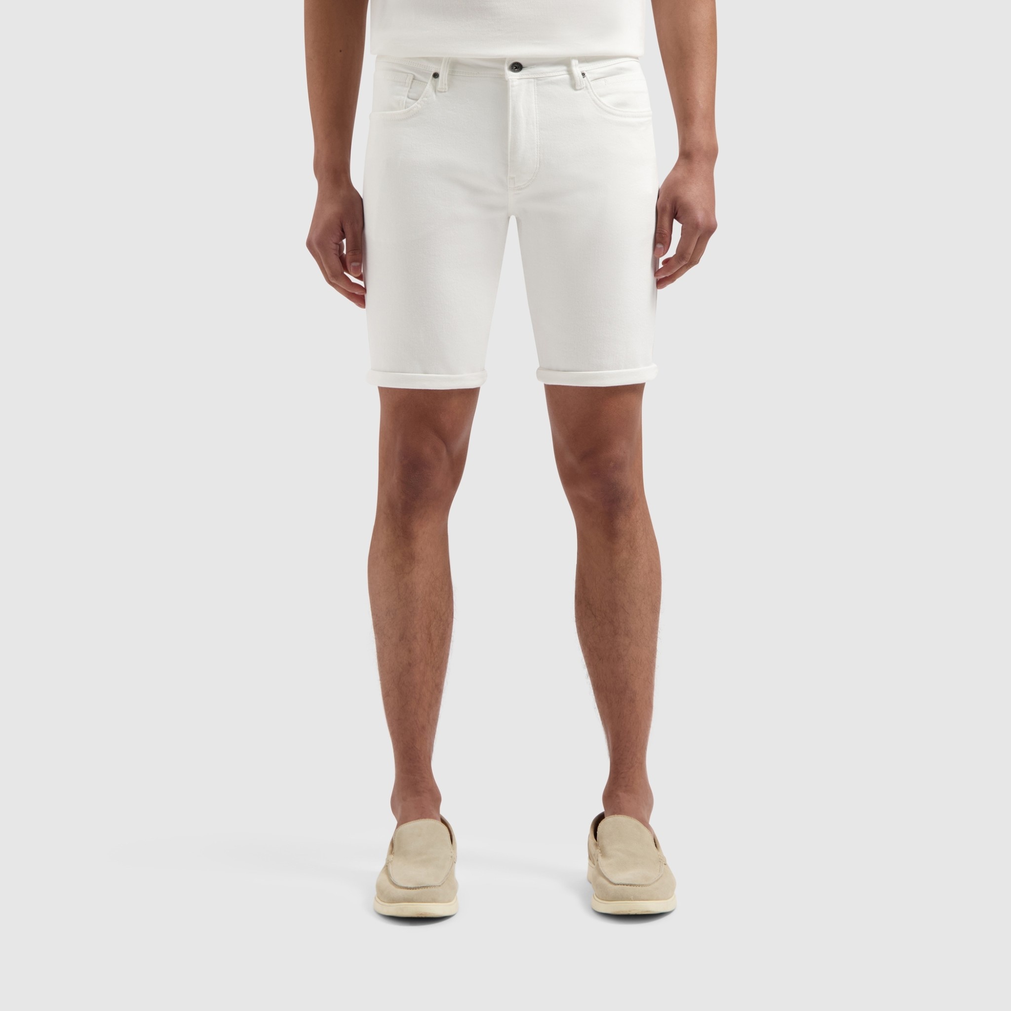 Pure Path Pure Path The Steve W1276 Short Denim White