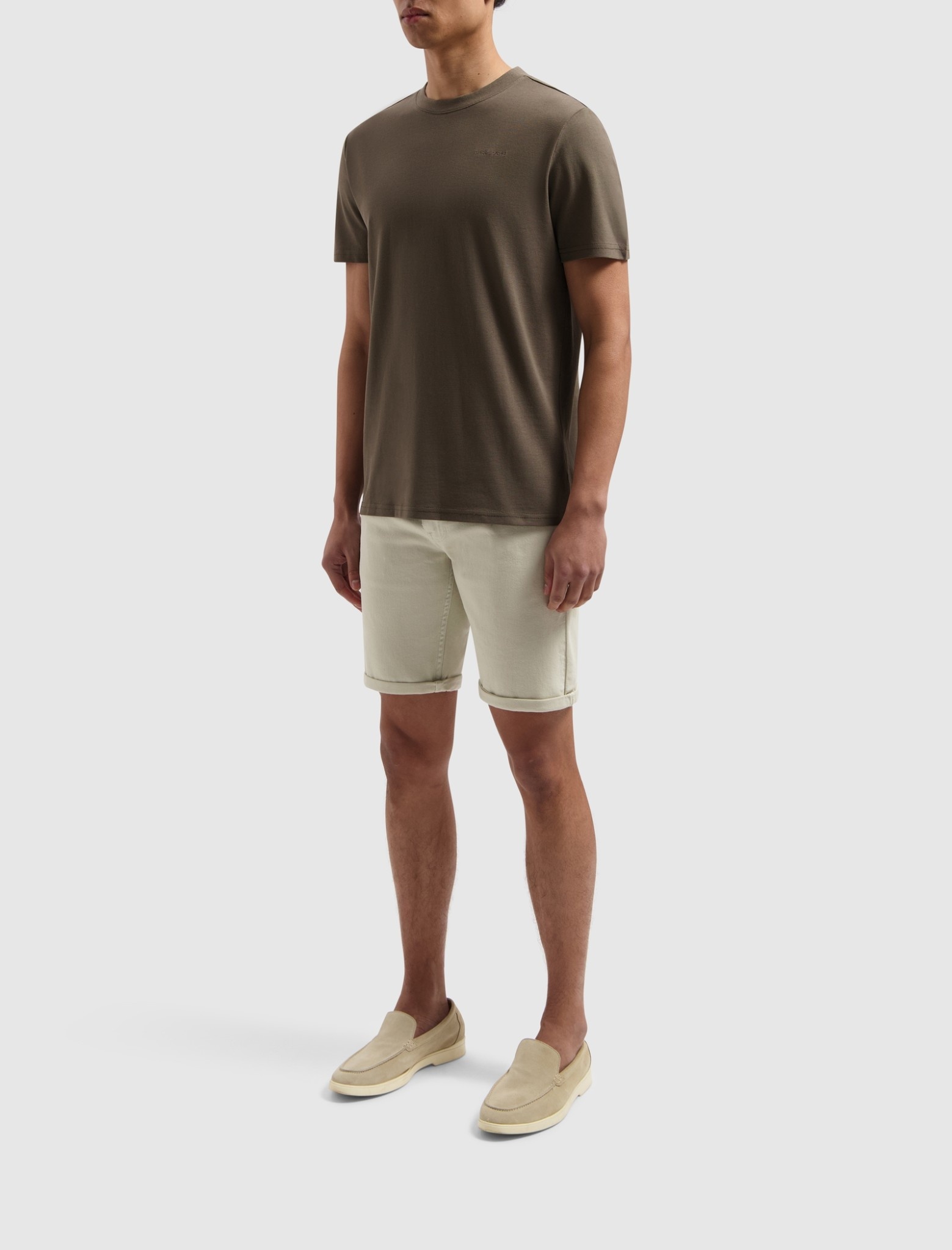 Pure Path Pure Path The Steve W1291 Short Denim Sand