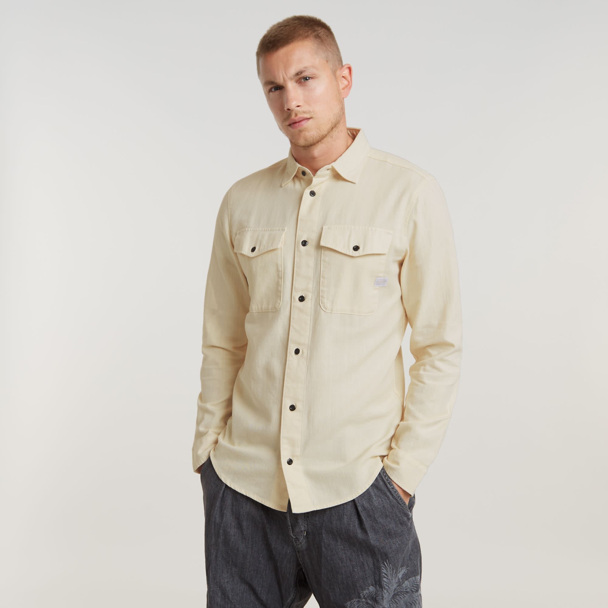 G-Star G-Star Marine Slim Shirt Ecru GD