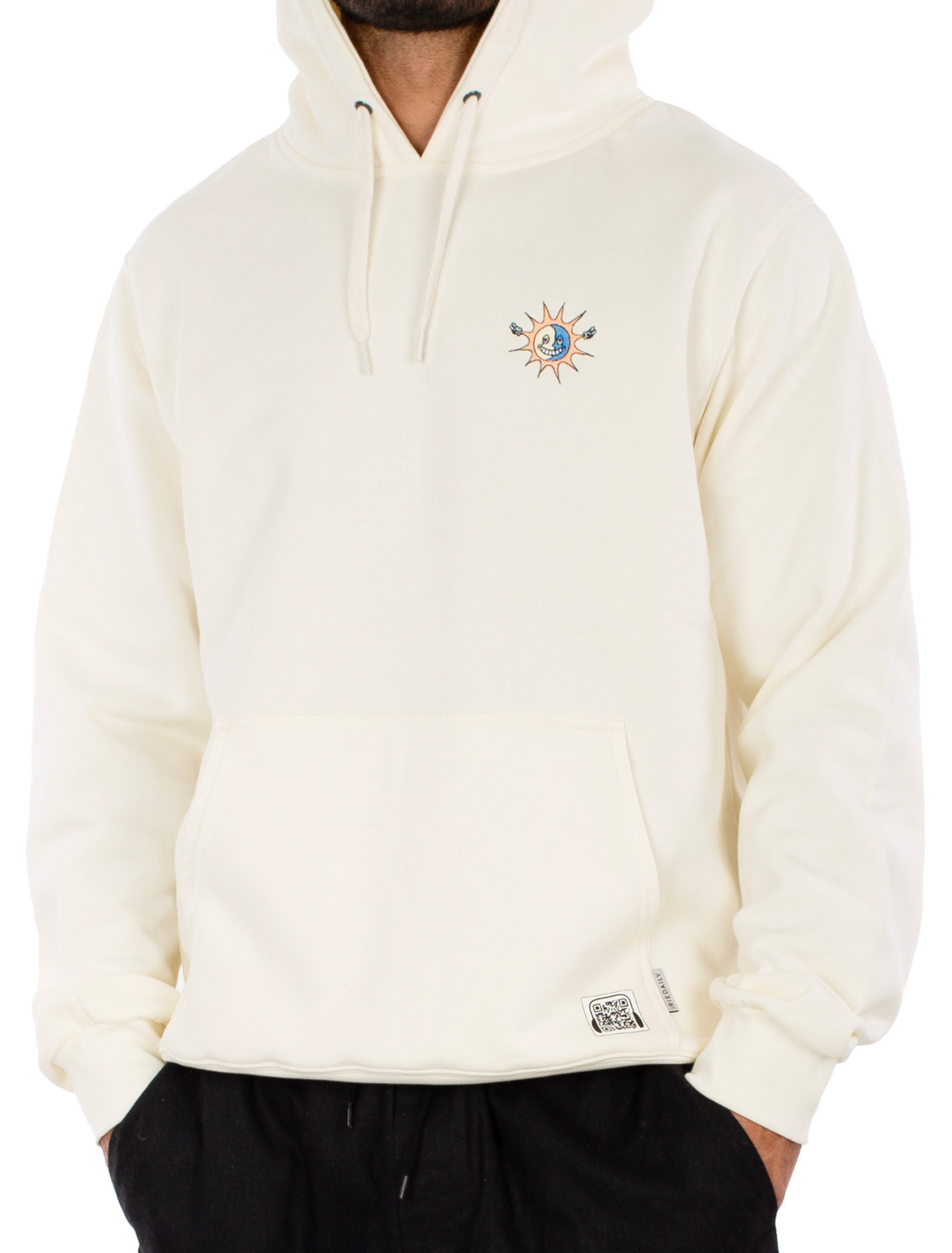 Iriedaily Iriedaily Together Emroidery Hooded Sweat Off White