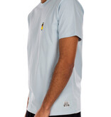 Iriedaily Lazy Sunny Day Embroidered Tee Ice Blue