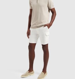 Pure Path 24010506 Dressed Cargo Short Off White