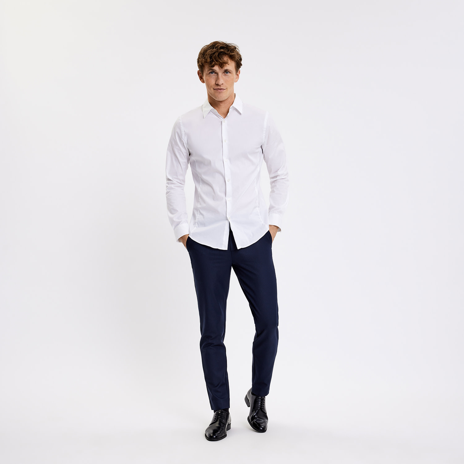 Plain Plain Josh 103 Cool Midnight Mini Stripe