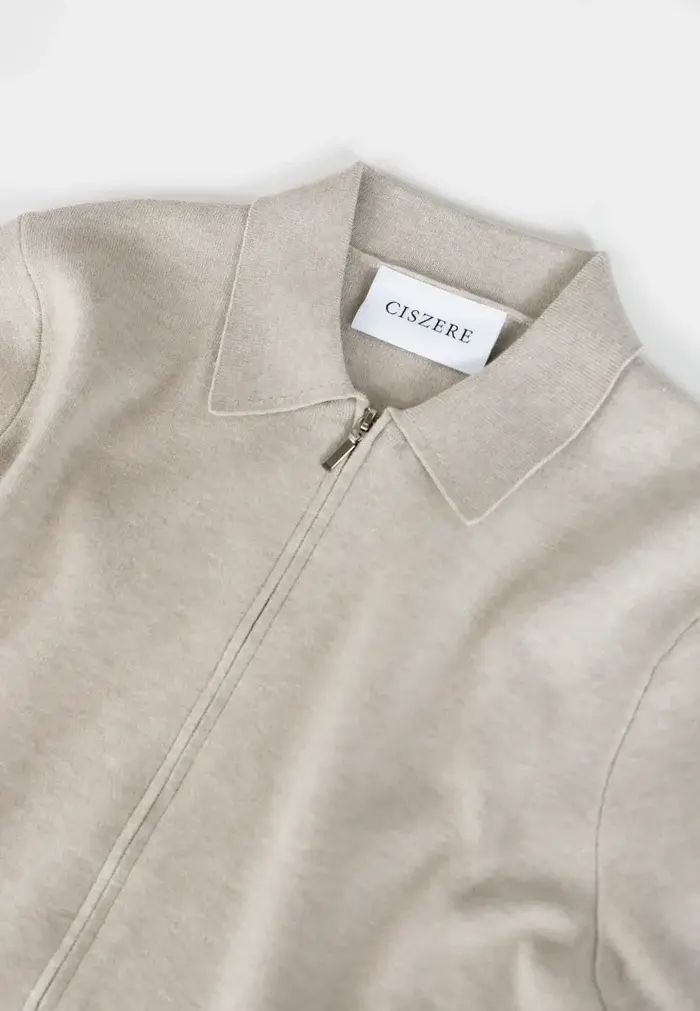 Ciszere Ciszere Colby Knitted Vest Beige