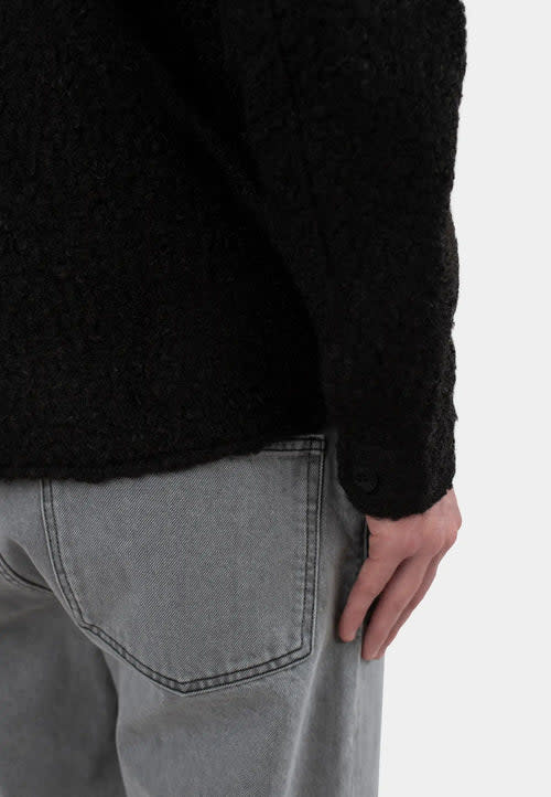 Ciszere Ciszere Dani Boucle Overshirt Black
