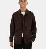 Ciszere Ciszere Nash Vegan Suede Overshirt Java Brown