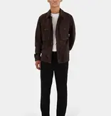 Ciszere Ciszere Nash Vegan Suede Overshirt Java Brown