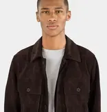 Ciszere Ciszere Nash Vegan Suede Overshirt Java Brown