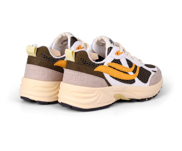Genesis Footwear G-Eco`99 2-Tone Mesh White/Olive/Orange