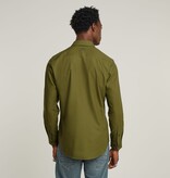G-Star Marine Slim State Oxford Shirt Shadow Olive / Ensis Green