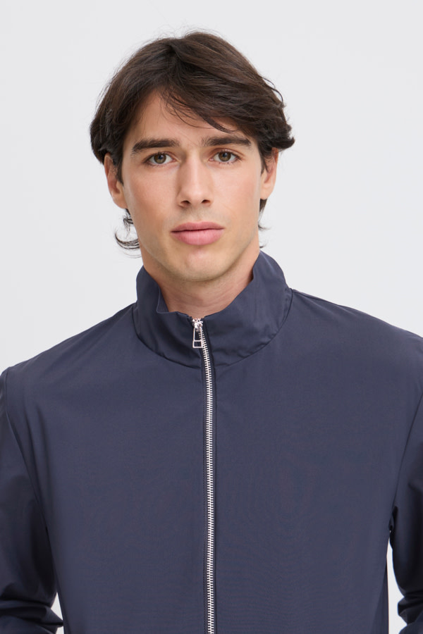 Casual Friday 20504567 Joshu Zipper Jacket Dark Navy