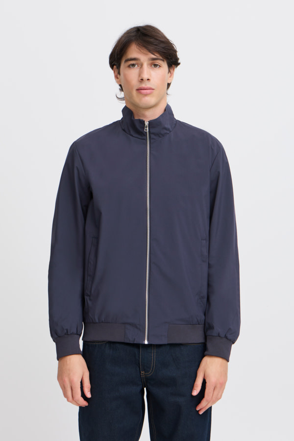Casual Friday 20504567 Joshu Zipper Jacket Dark Navy