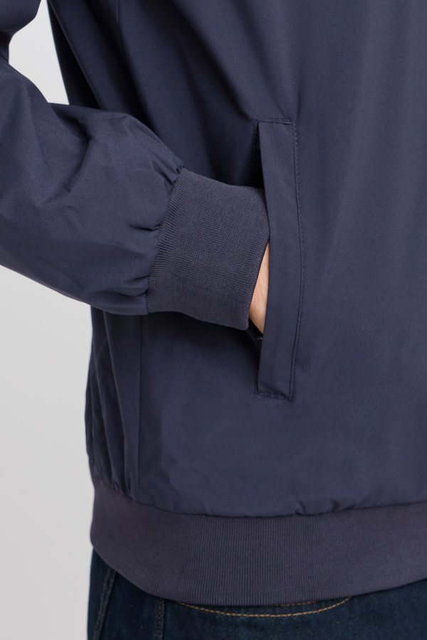 Casual Friday 20504567 Joshu Zipper Jacket Dark Navy